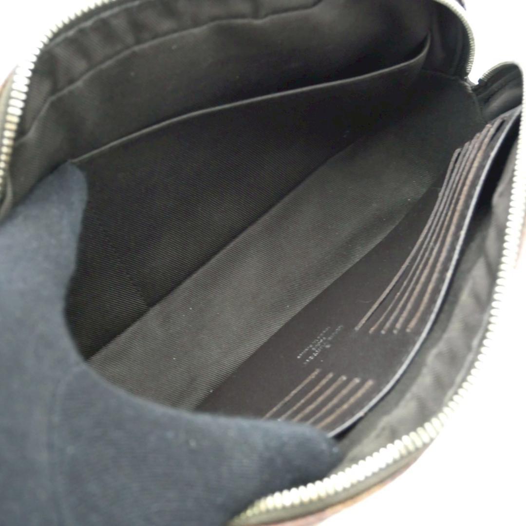 Louis Vuitton Pochette Kasai Damier Second Bag Clutch Brown