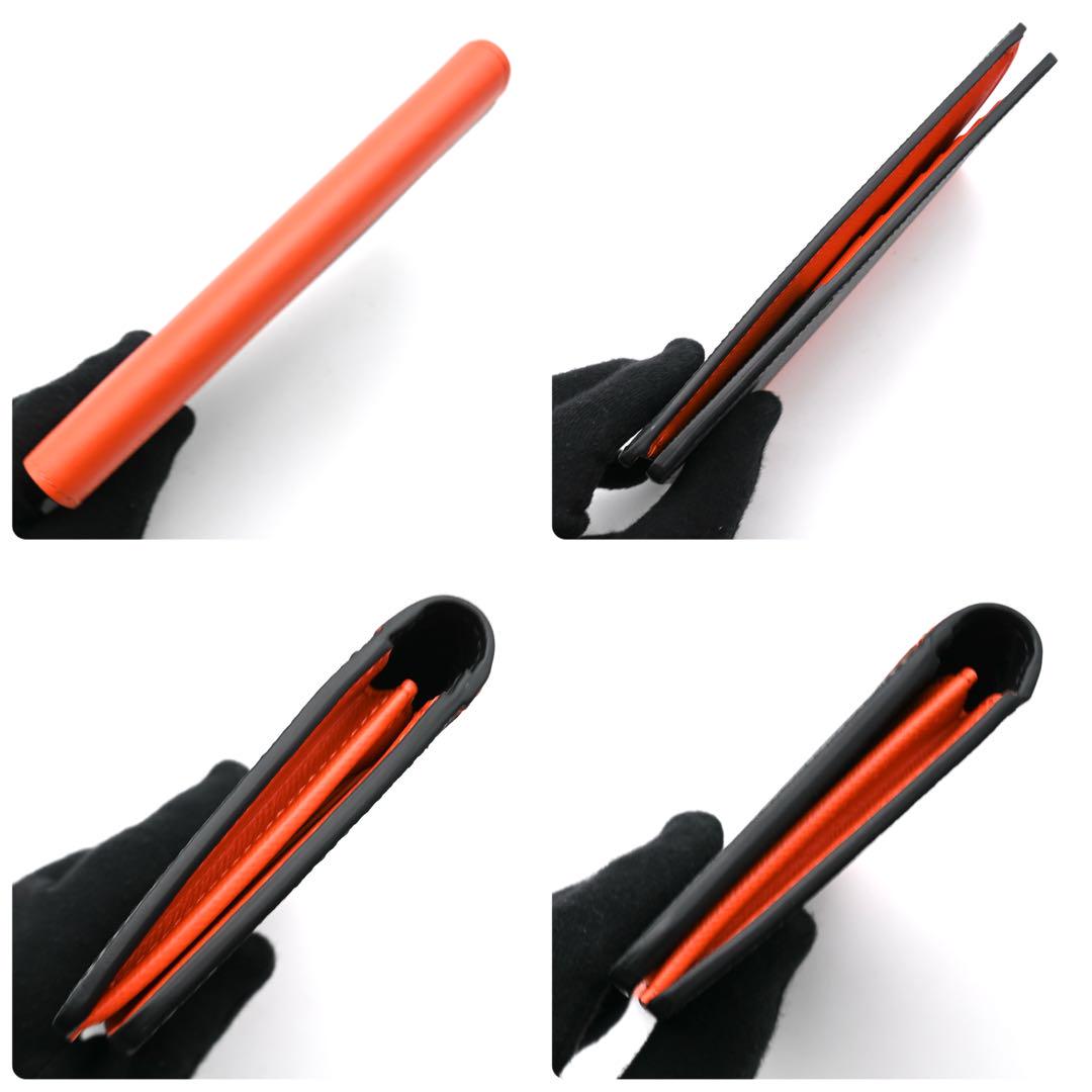 [Rare Item] Louis Vuitton Brazza Eclipse Sunrise Orange Long Wallet