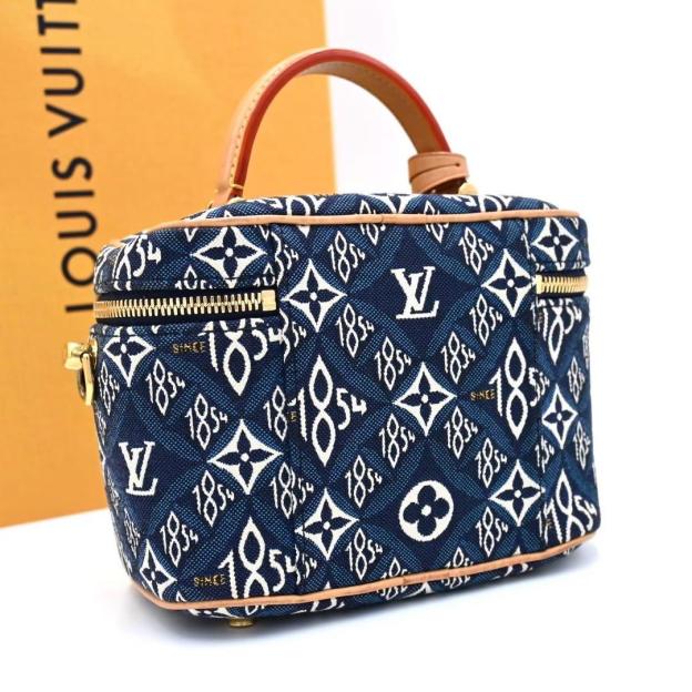 Louis Vuitton Vanity NV Jacquard 2way Handbag Shoulder M57403 