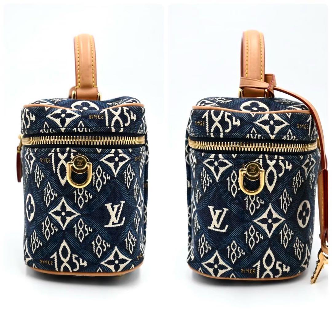 Louis Vuitton Vanity NV Jacquard 2way Handbag Shoulder M57403 