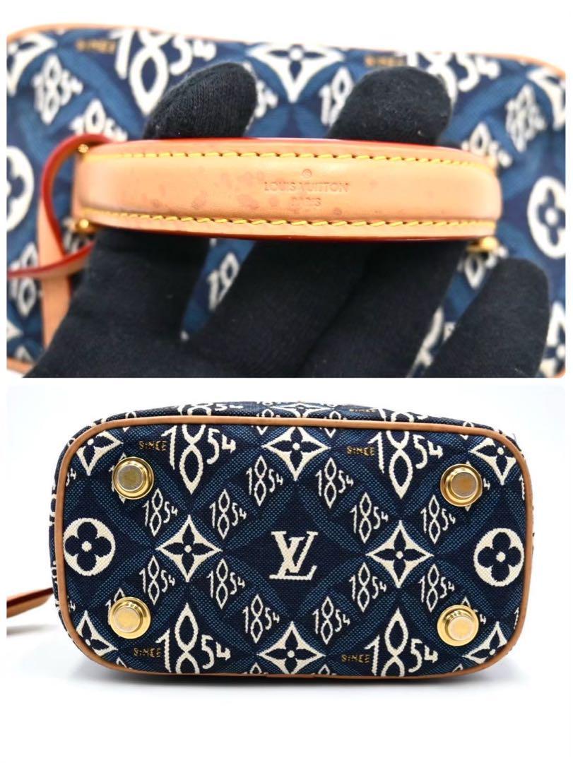 Louis Vuitton Vanity NV Jacquard 2way Handbag Shoulder M57403 