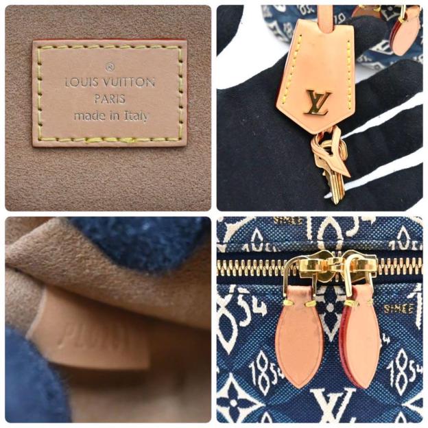 Louis Vuitton Vanity NV Jacquard 2way Handbag Shoulder M57403 