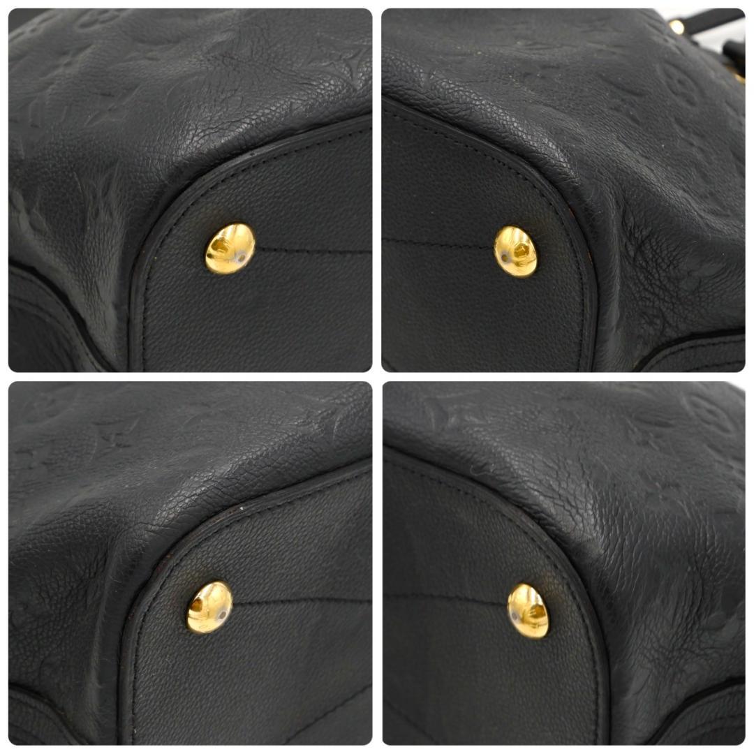 Louis Vuitton Mazarine MM Empreinte Tote Bag Black Handbag