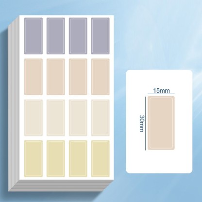 Handwritten Bible Index Tabs, Colored Bible Tabs, Waterproof Self-Adhesive Memo Label Stickers