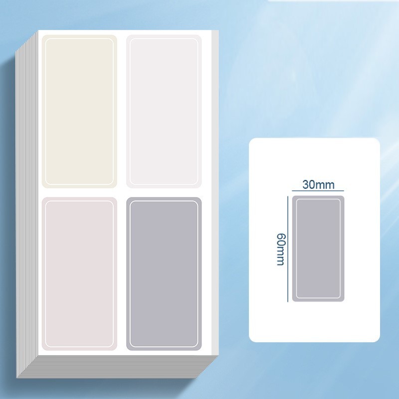 Handwritten Bible Index Tabs, Colored Bible Tabs, Waterproof Self-Adhesive Memo Label Stickers