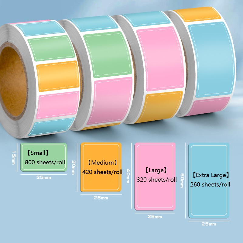 Handwritten Bible Index Tabs, Colored Bible Tabs, Waterproof Self-Adhesive Memo Label Stickers