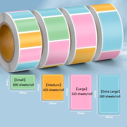 Handwritten Bible Index Tabs, Colored Bible Tabs, Waterproof Self-Adhesive Memo Label Stickers