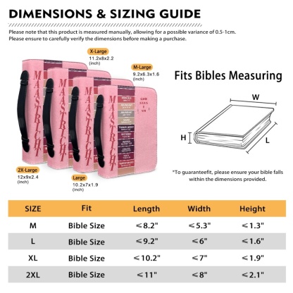 Letter by Letter Blessing: Pink Personalized Bible Bag