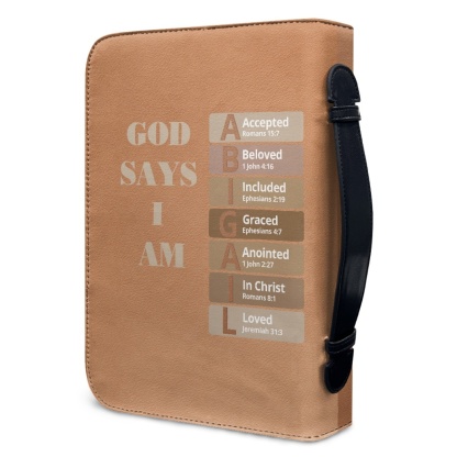 Letter by Letter Blessing: Personalized Bible Cover