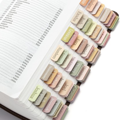 Bohemian Style Bible Tabs Wholesale  - 500 Sets X 75 PCs 