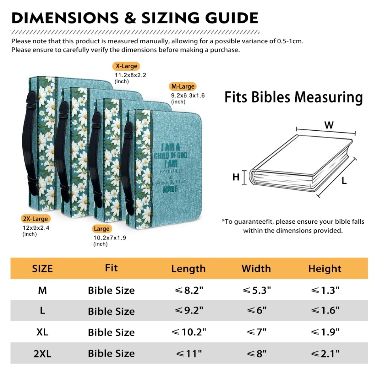 Custom Leather Bible Cover for Women - Engraved "I Am a Child of God" | Soft Pastel Design & Divine Assurance