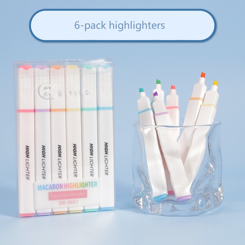 Highlighters for Bible Tabs | No - Bleed Chisel Tip Pens for Bible Study, Notes & School Supplies