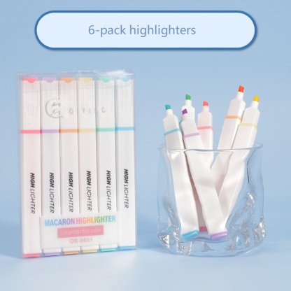 Highlighters for Bible Tabs | No - Bleed Chisel Tip Pens for Bible Study, Notes & School Supplies