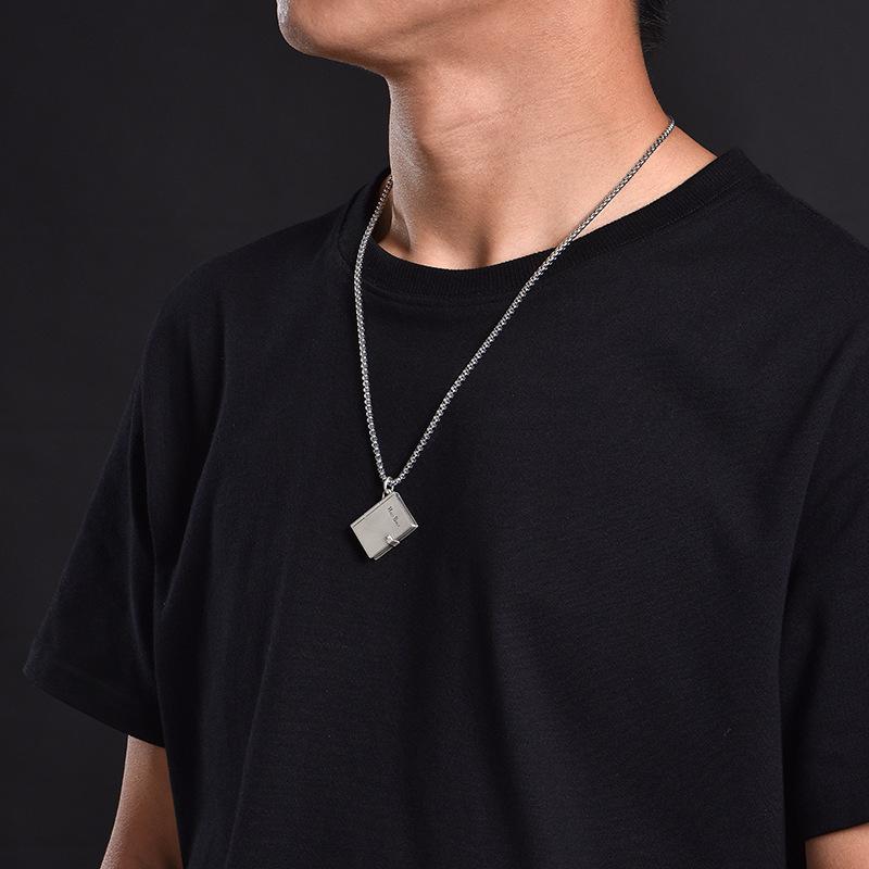 Bible Hammer Necklace, Men's Retro Necklace