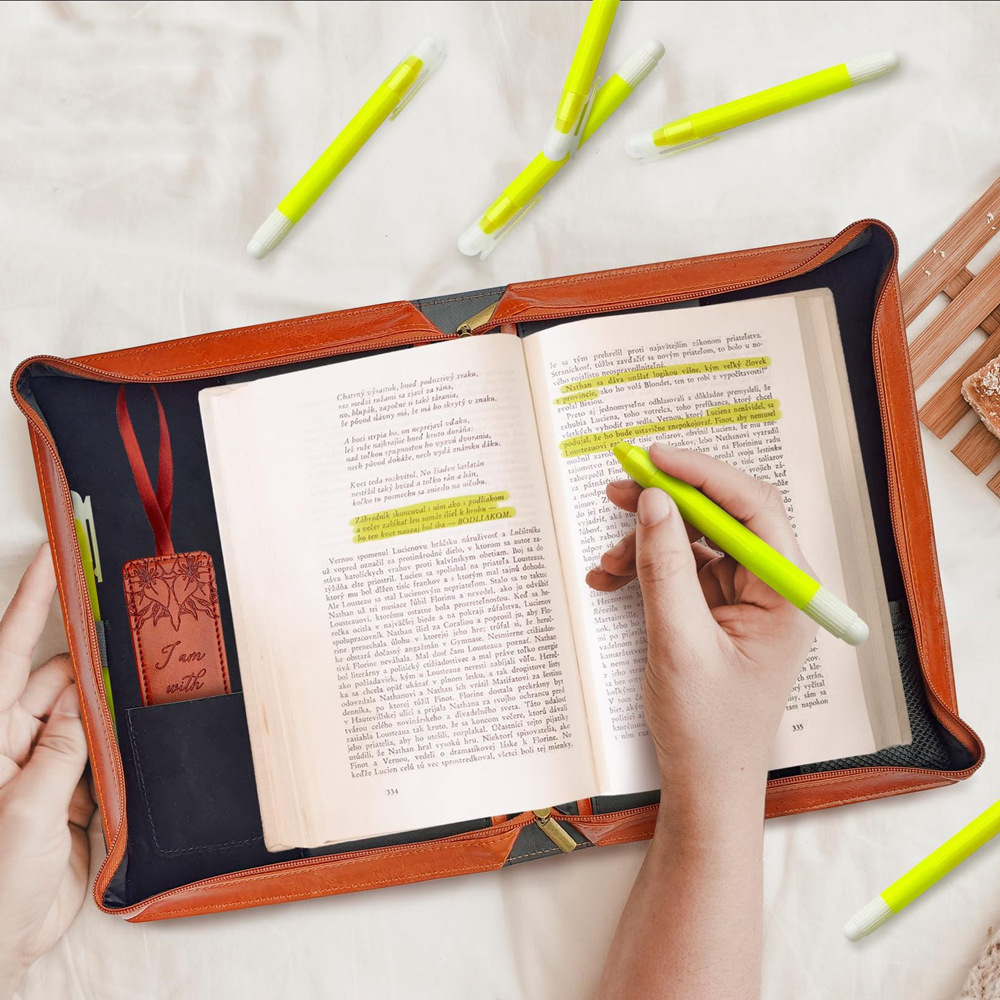 PU Vegan Leather Bible Bag |  Ideal Christian gifts for Men, Women & Parents