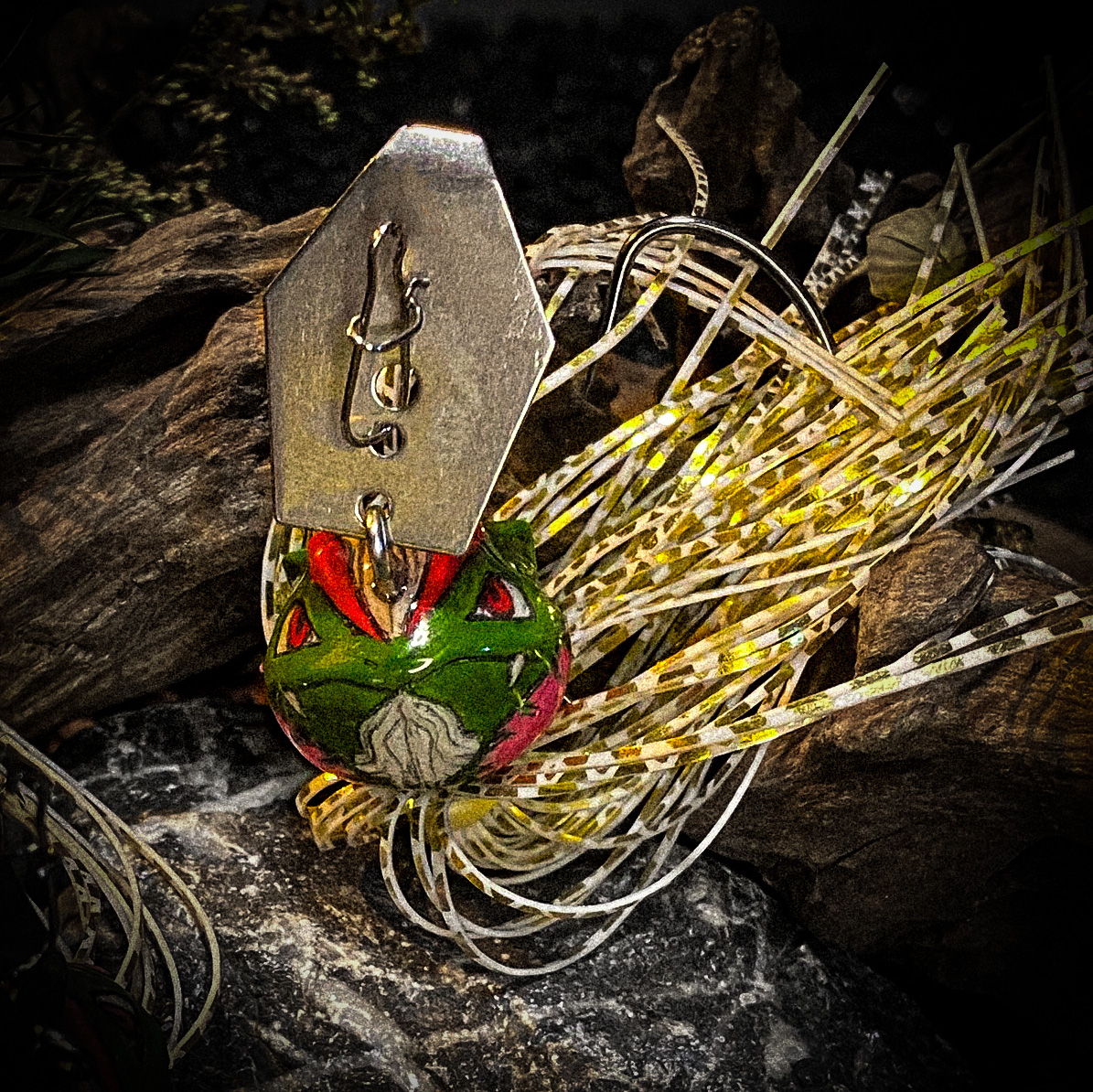 koi-lure rubber jig X2