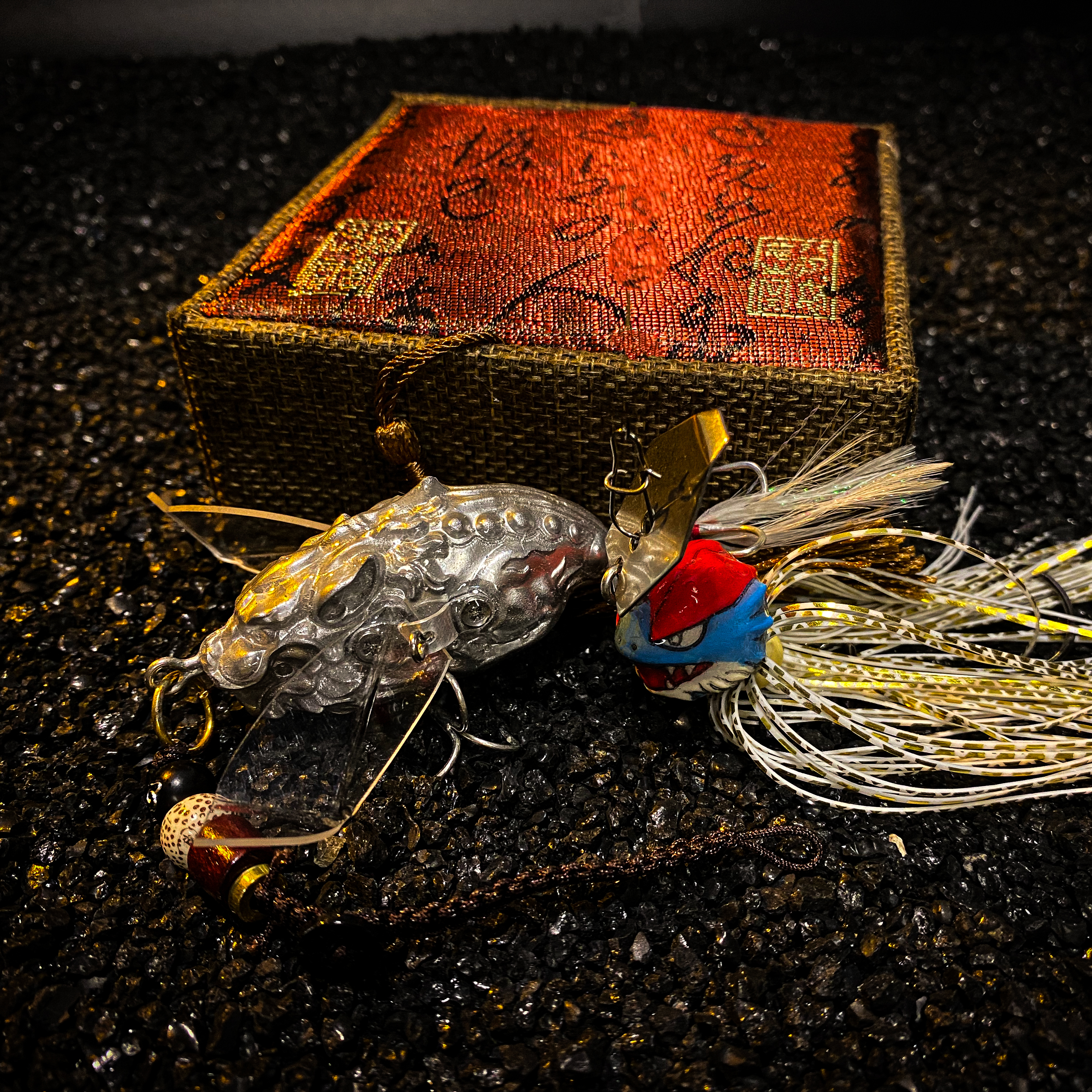 koi-lure Fortune Beast Popper X1+ Imperial Crest Fishing Hook X1