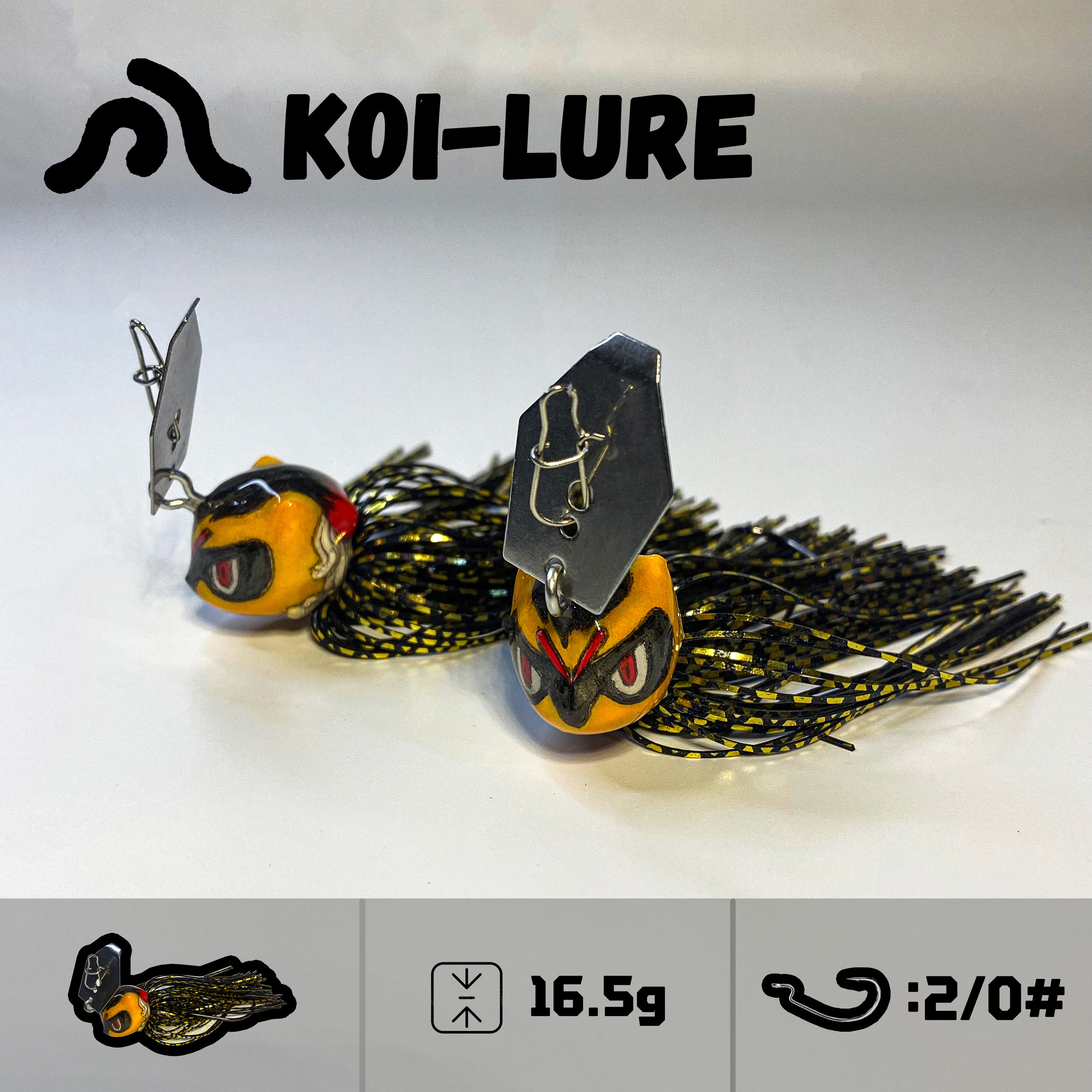 koi-lure  Vibrating JIG (2-Pack) (Bat Ninja)