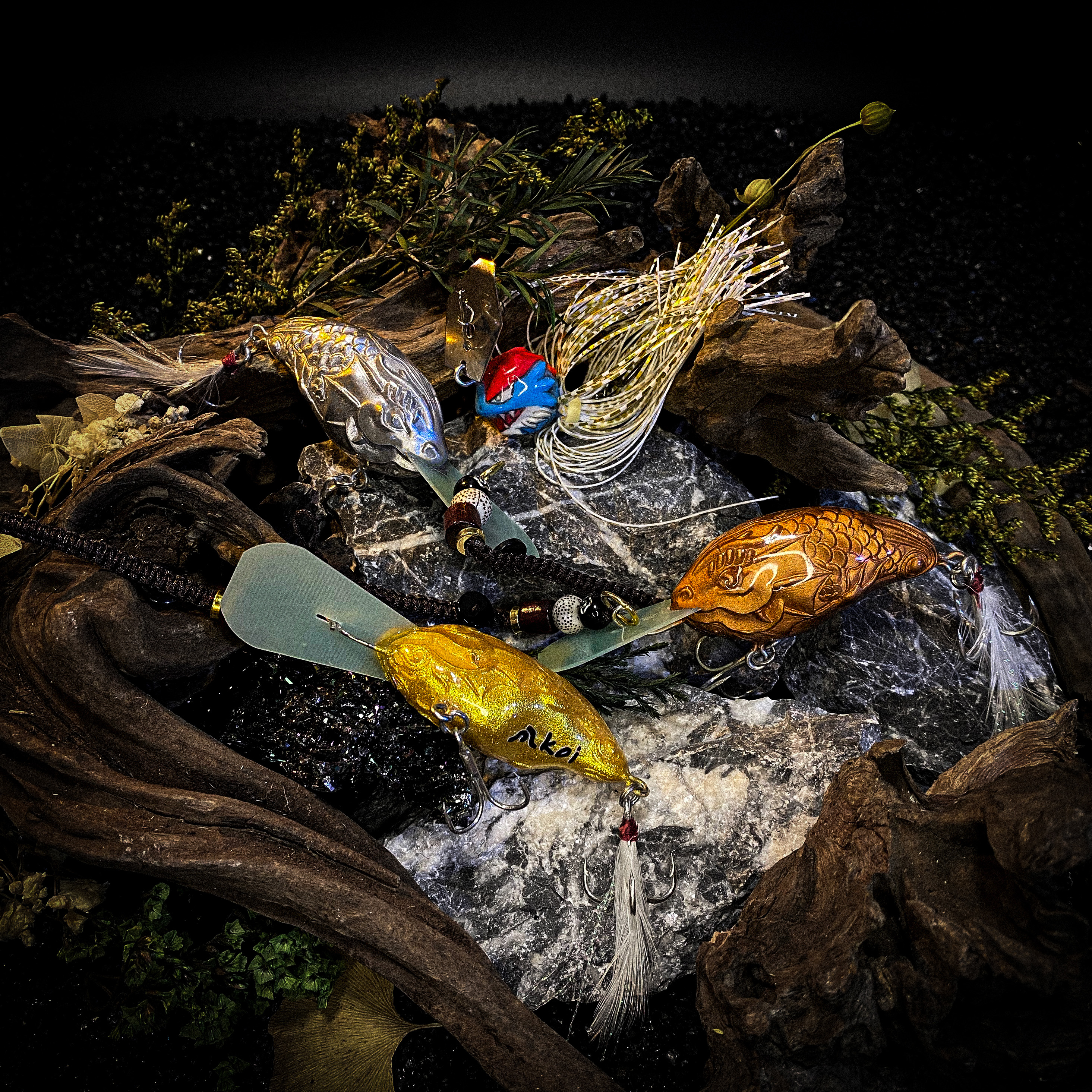 koi-lure (Koi Basilisk) Crankbait X1+ (Wyrm Lizard) JIG X1