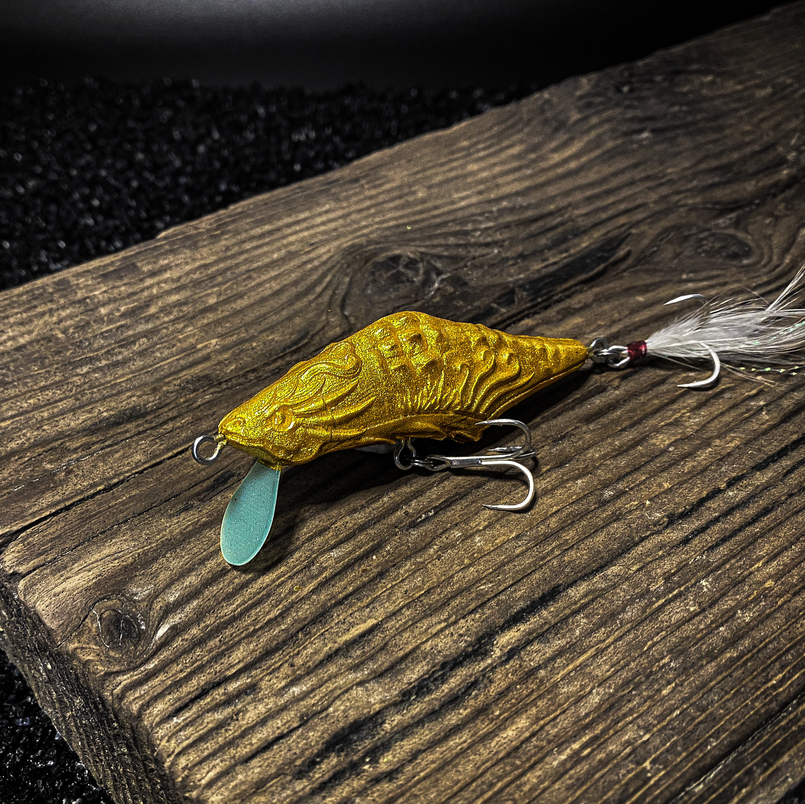 koi-lure crocodile skin minnow