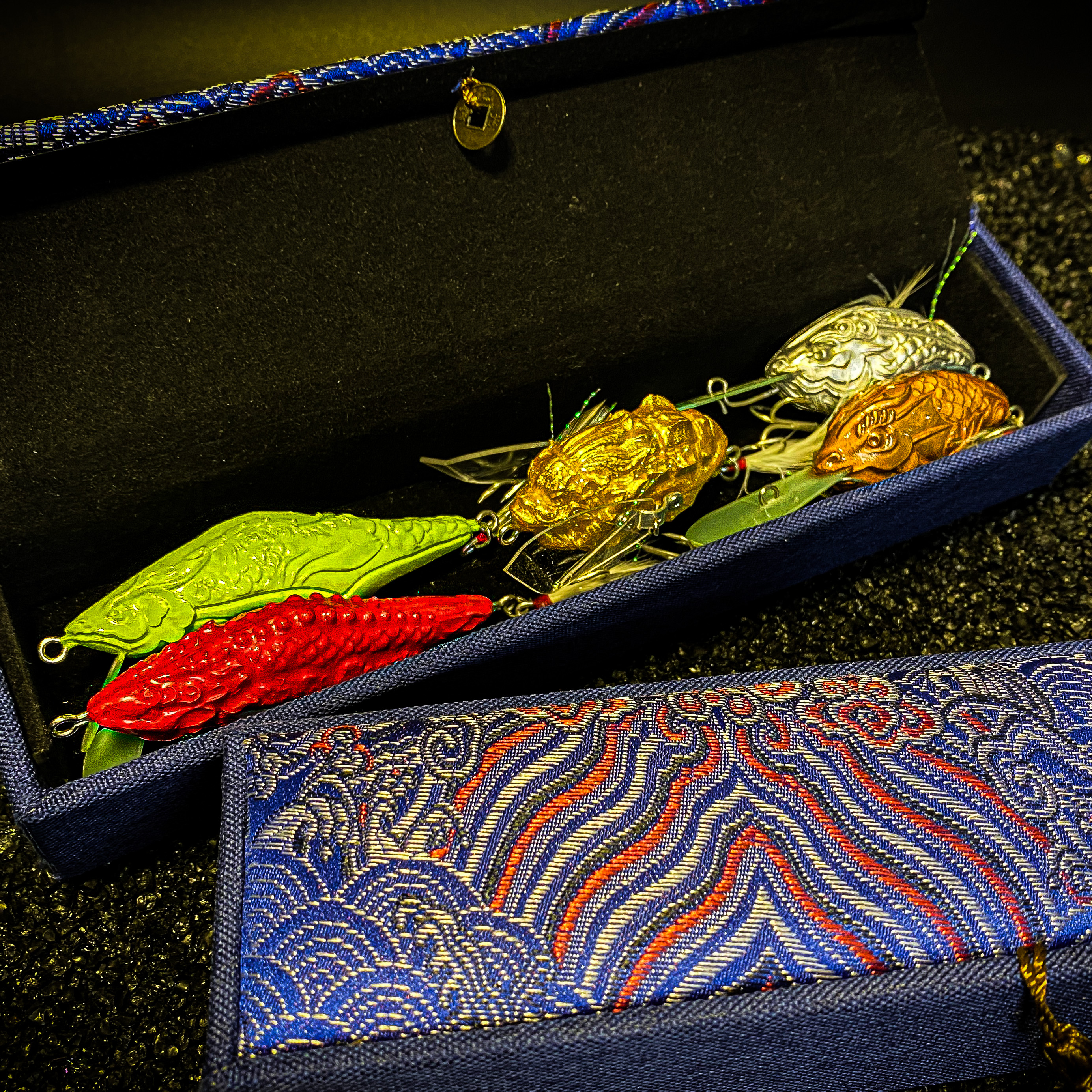 koi-lure Five energies Gold Wood Water Fire Earth