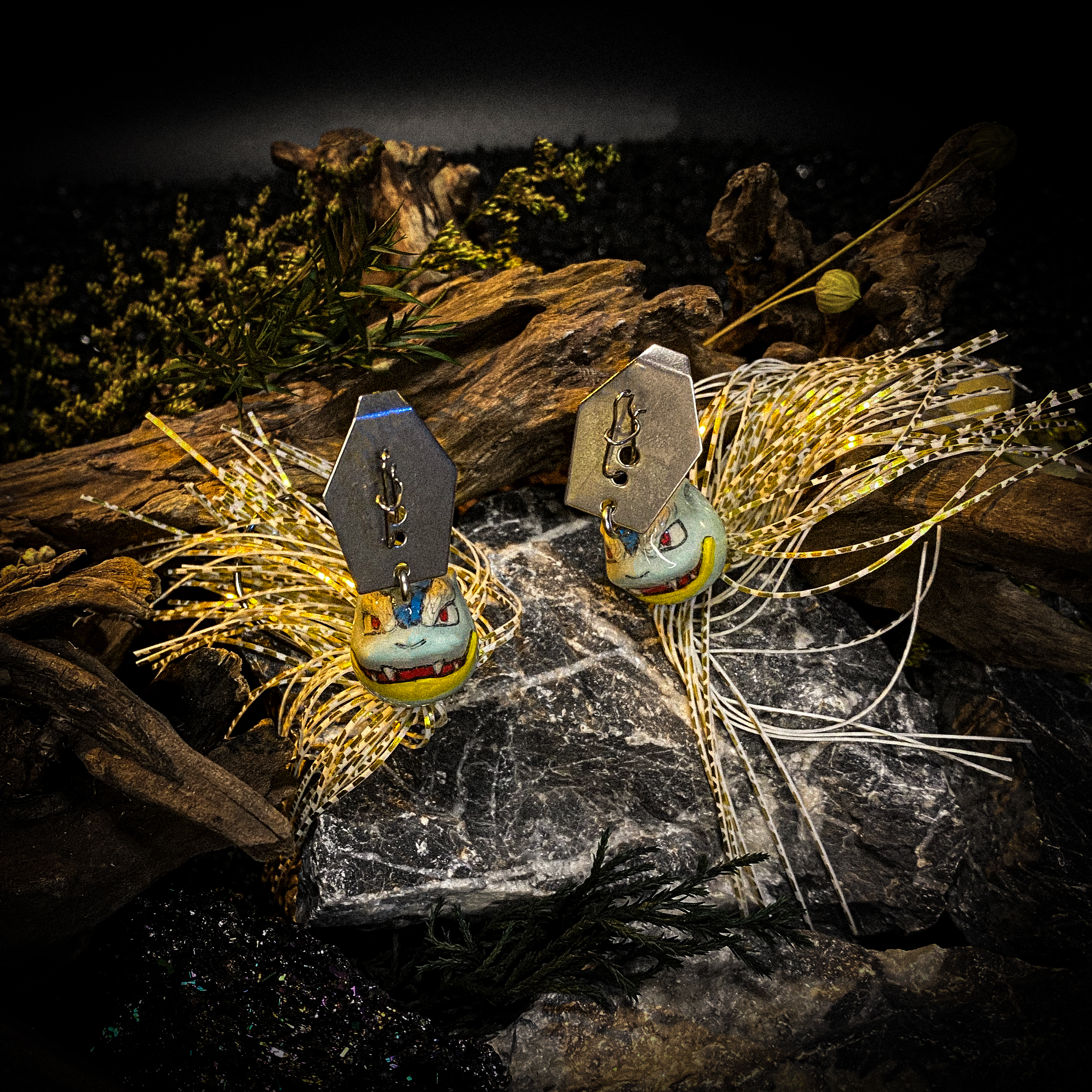 koi-lure rubber jig X2