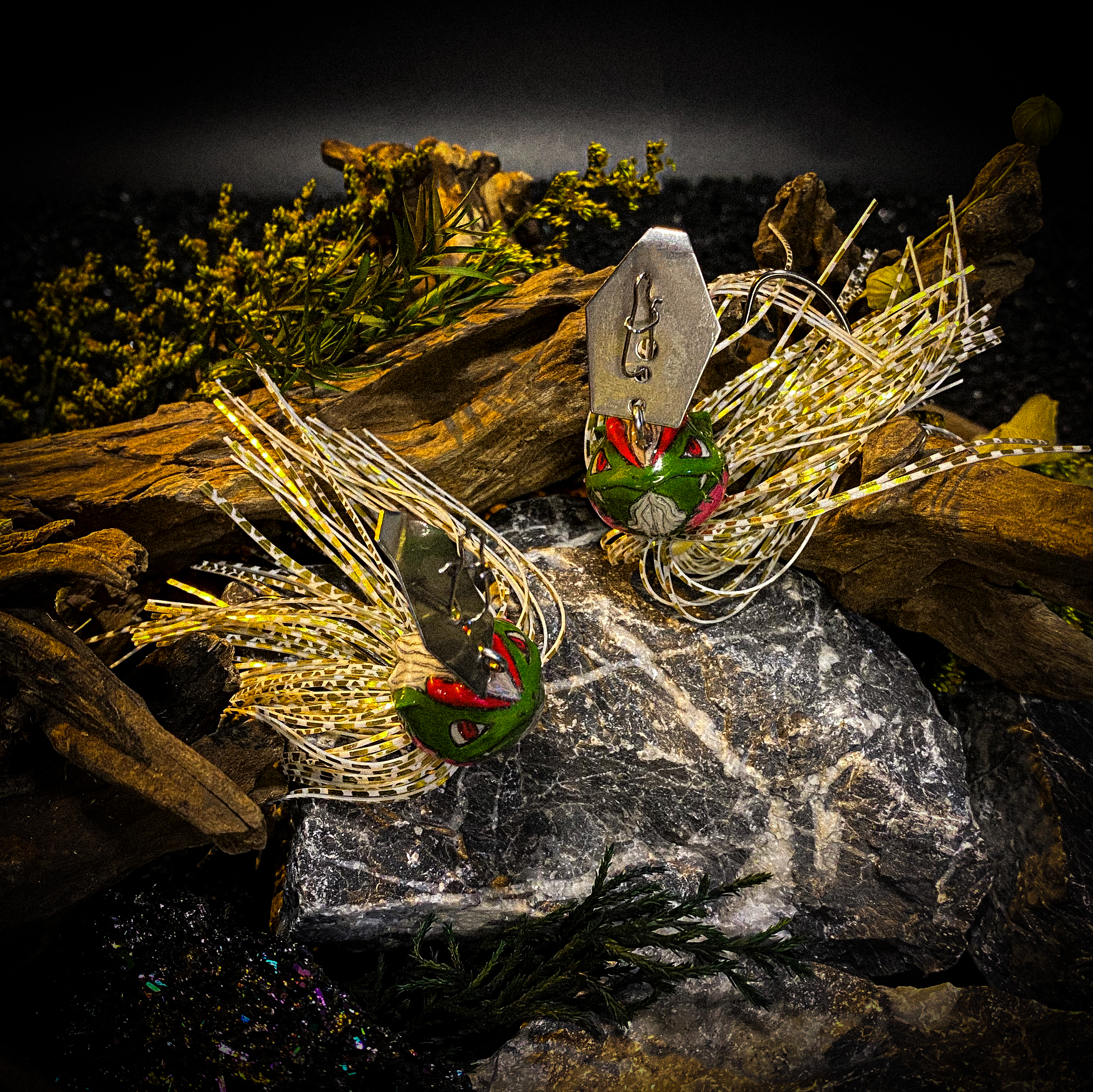 koi-lure rubber jig X2