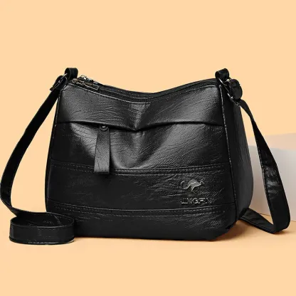 【Acquista 1 e ricevi 1 gratis】Nuova borsa a tracolla multistrato retrò di grande capacità, alla moda e versatile