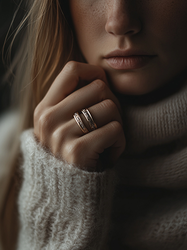 Lovfor,Spinner ring,Fidget ring