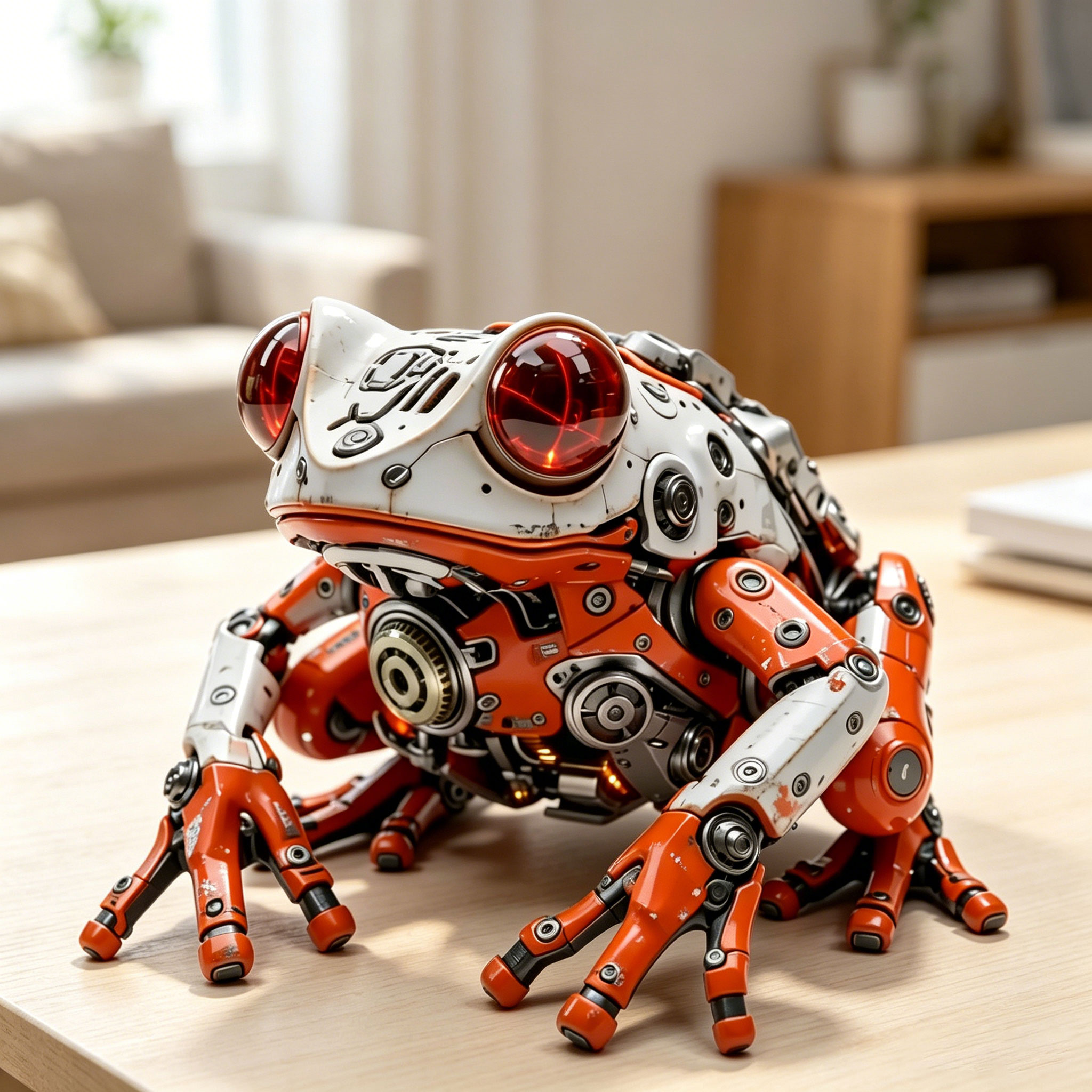 Orijendesign Transforming Mechanical Frog