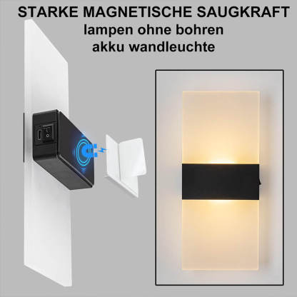 Wireless Touch Control Wall Light(2 Packs)