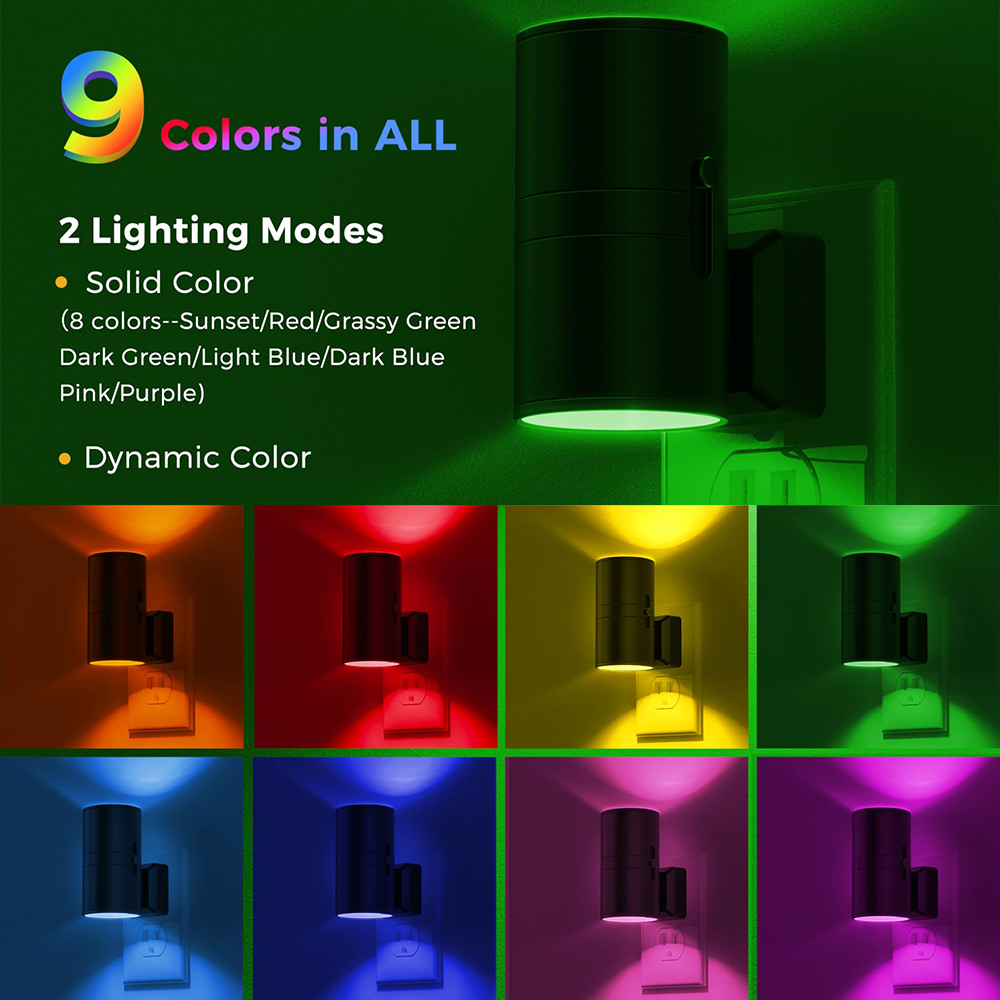 LED Night Light Plug in Wall