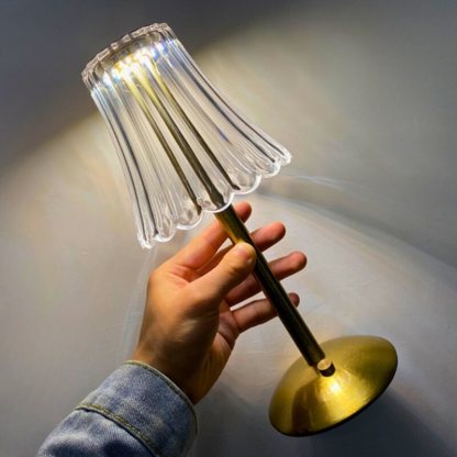 Vintage LED Skirt Cordless Table Lamp