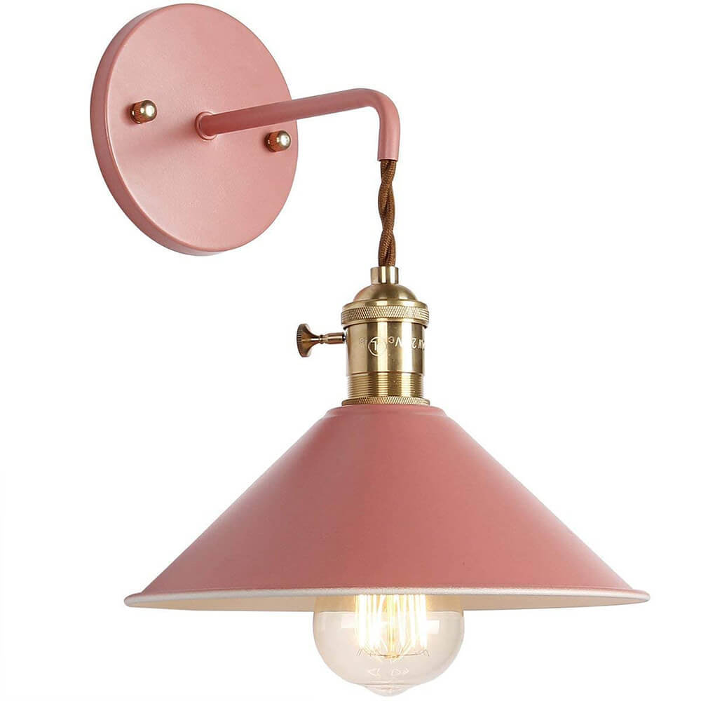 Nordic Style Macaron Frosted Wall Light