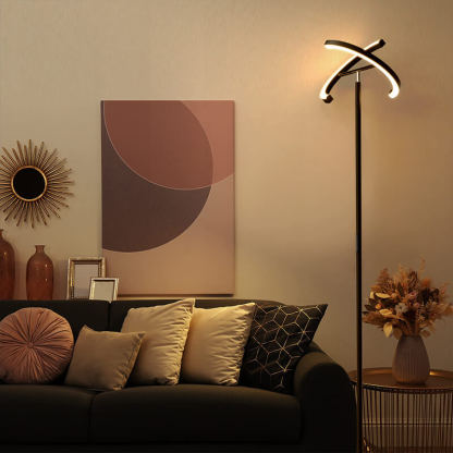 Split Rotatable Floor Lamp
