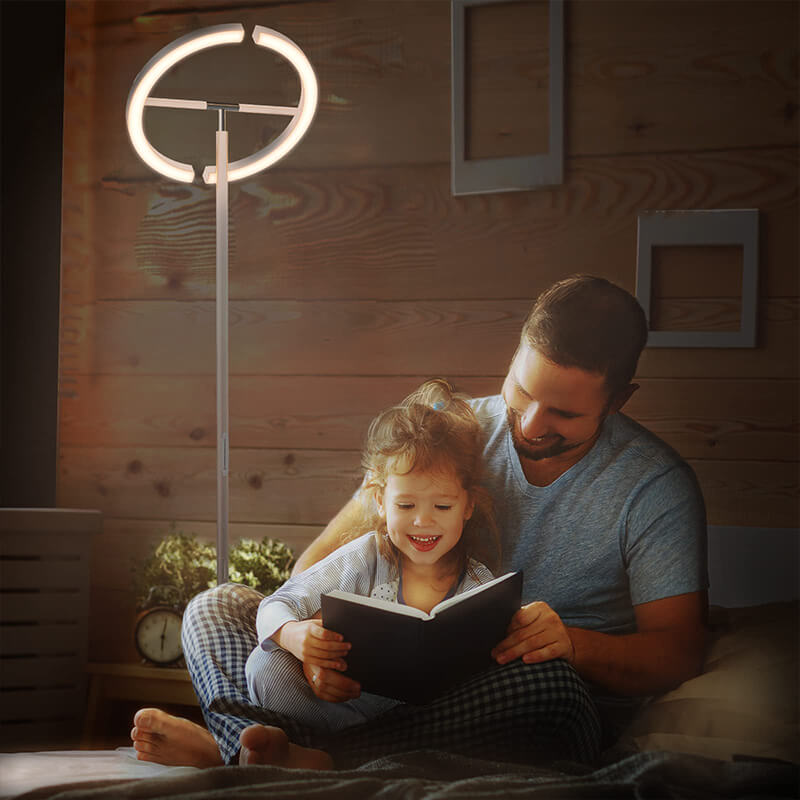 Split Rotatable Floor Lamp