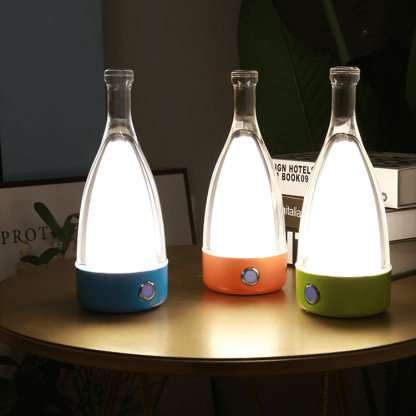 Rechargeable Wine Bottle Shape Decorative Night Light
