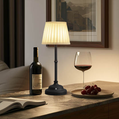 LED Fabric Cordless Table Lamp
