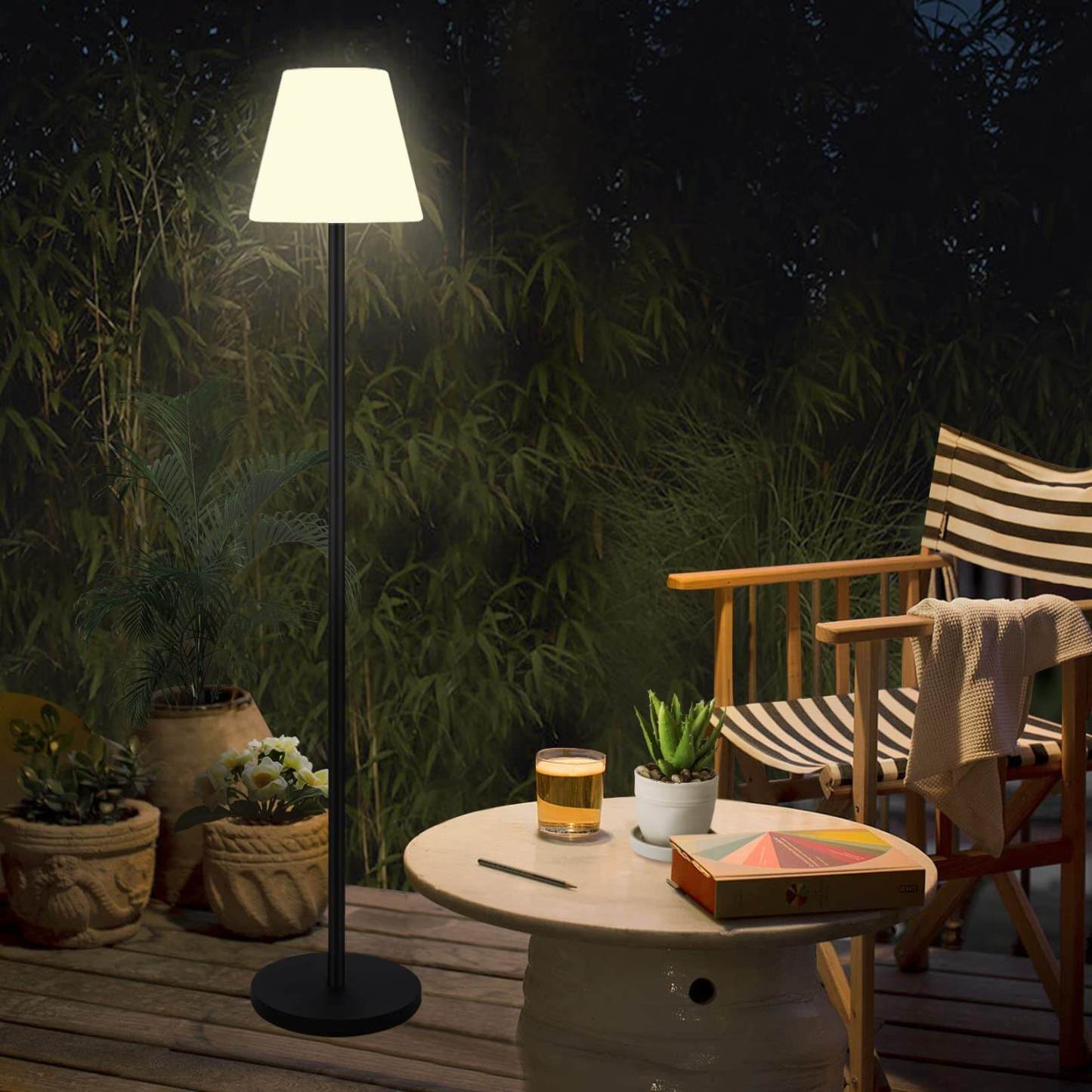 Outdoor Solar Floor Lamp