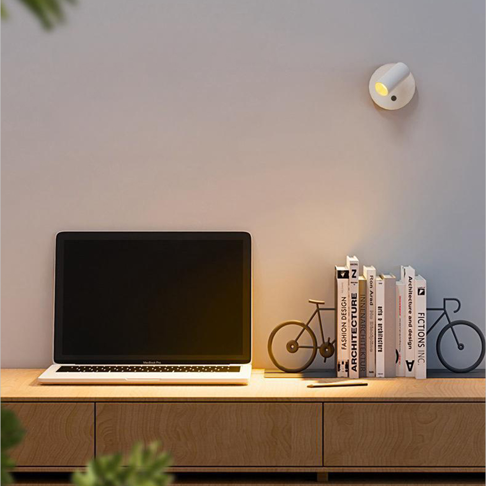Wireless Rechargeable Magnetic Wall Light Spotlight