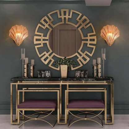 Shell Glass Wall Light