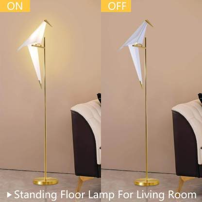 Modern Bird LED Floor Lamp