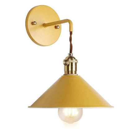 Nordic Style Macaron Frosted Wall Light