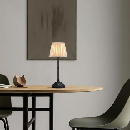 LED Fabric Cordless Table Lamp
