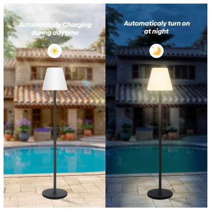 Outdoor Solar Floor Lamp