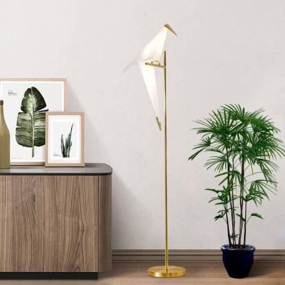 Modern Bird LED Floor Lamp