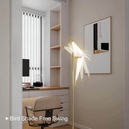 Modern Bird LED Floor Lamp