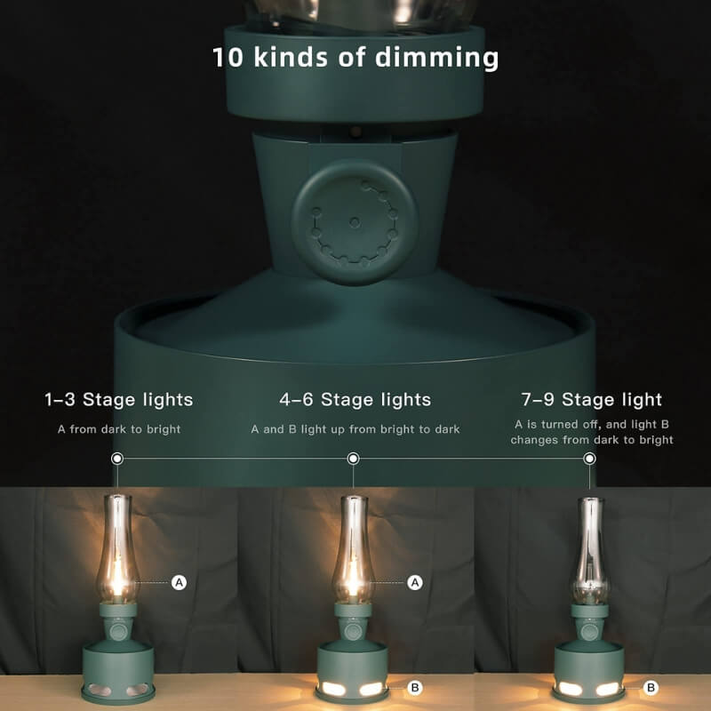 LED Vintage Kerosene Lamp