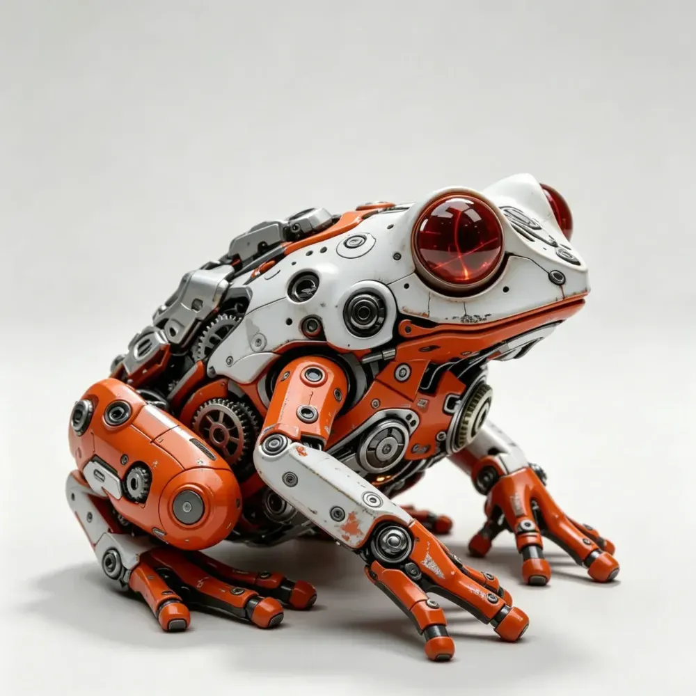 Orijendesign Transforming Mechanical Frog