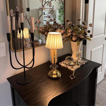 LED Fabric Cordless Table Lamp